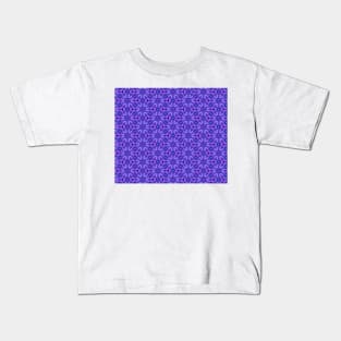 Psychedelic Snowflakes Pattern Kids T-Shirt